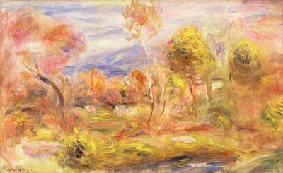 Lichtung, ca. 1909 von Pierre Auguste Renoir